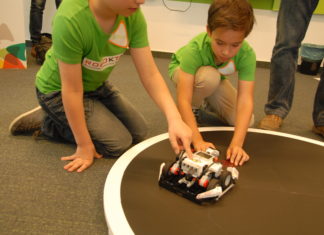 Robot szumó az O.K. központban