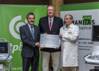 Csúcsminőségű diagnosztikai ultrahang készülék kapott a Péterfy Kórház