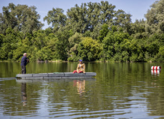 Ökoladikot tettek a Tiszára