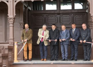 ÁTADTÁK HABSBURG FRIGYES MEGÚJÍTOTT MILLENNIUMI PAVILONJÁT GEMENCEN