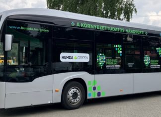 A Zöld Busz Programban szerződéses járat szállít munkásokat Hatvan környékén