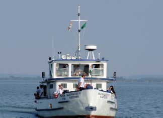 A gondos vízügyi előkészítésnek köszönhetően a lehető legkisebb vízmennyiséget igényelte a hajók eljuttatása a Balatonra