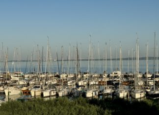 Balatonfüred, az északi part ékköve